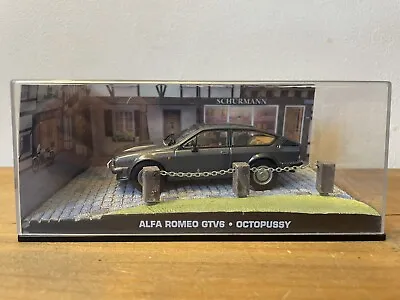 ALFA ROMEO GTV6 #73 007 James Bond Collection Model  OCTOPUSSY DieCast Model Car • £19.95