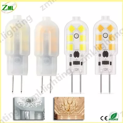 G4 LED Bulb 5W 12V Light Warm/Cool White Corn Lamp Bulb=20W Halogen Light Bulb • £4.42