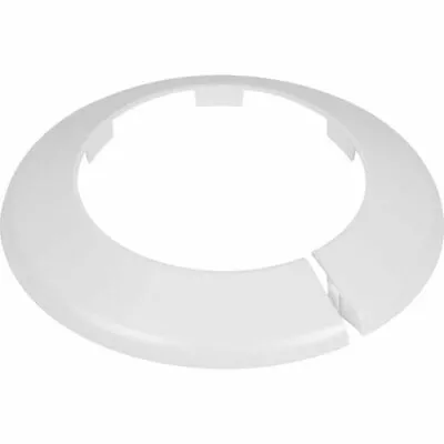 * Toilet Soil Pipe Cover / Collar - 4 Inch / 110mm White - Easy Fit  • £5.99