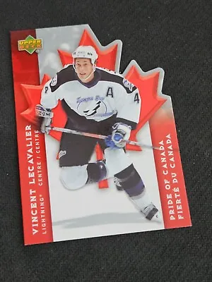 2007-08 Upper Deck Mcdonalds VINCENT LECAVALIER PC4 Pride Of Canada • $2.18