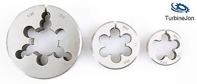 HSS Die M16 X 2 LEFT HAND Split Circular Die 1.1/2  Diameter - TJ • £34.98