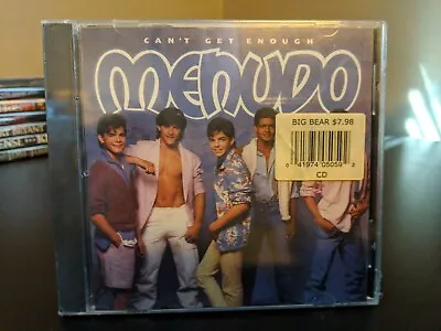 Can't Get Enough By Menudo (CD 1986) Ricky Martin Robi Draco Rosa NEW SEALED • $18