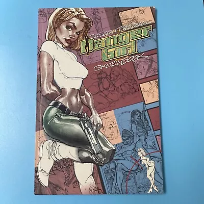 Danger Girl Sketchbook (2001 DC Wildstorm) J. Scott Campbell First Edition • $15