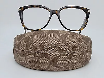 Coach HC8132 L109 529113 Dark Tortoise Military Sig C Sunglasses Frame W/ Case • $59.97