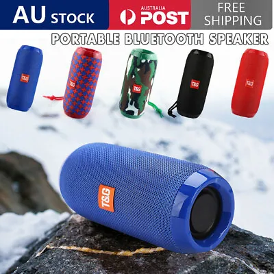 $17 • Buy Wireless Portable Bluetooth Speaker Ear Boom Sound Speaker USB/TF/AUX FM MP3 AU