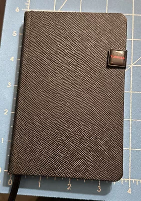 Toshiba Fabio Ricci Mini Lined Notebook -3.5” X 5.5” W/ Metal Closure Hardcover • $12.99