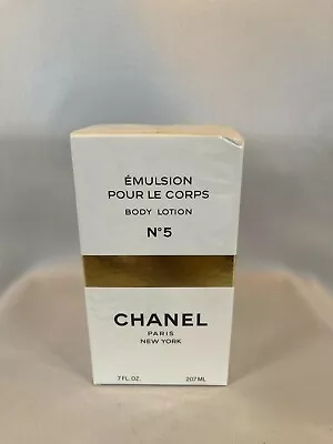 $175 • Buy Chanel No 5 Body Lotion Emulsion Pour Le Corps 7 Oz 