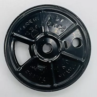 VTG  E.K. Co. 8mm Black Metal Film Reel 50' Made In USA Pat. In Canada 1930 • $4.89