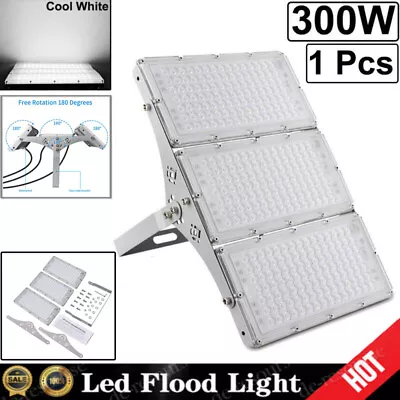 300W LED Flood Light Super Bright Outdoor Stadium Lights Daylight Floodlight • $39.99