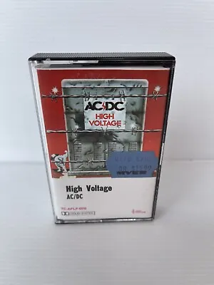 AC/DC High Voltage - Cassette Tape (1986 Press) * RARE (NM) TC-APLP-009 • $149