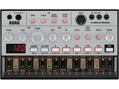 KORG Volca Bass Analog Bass Machine Three VCO Analogue Bass Synthesizer From JPN • $336.12