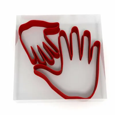 Hand Cookie Cutter Set Of 2 Biscuit Dough Icing Pastry Shape UK • £5.99