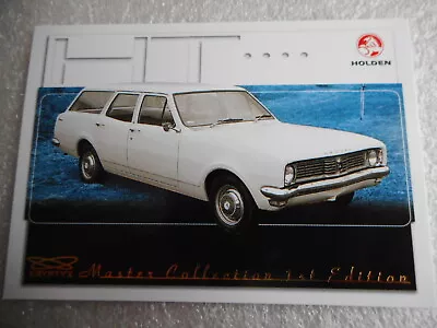 Holden HT Belmont Wagon - 2002 Kryptyx #34 Common Collector Card • $6