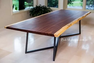Raw Edge Solid 8 Seater Dining Table • $3804.10