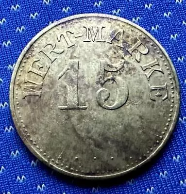 Vintage Germany Store Token 15 Coin    #ML138 • £13.33