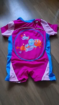 Girls Zoggs Inflatable Swim Vest 1-2 Years • £5