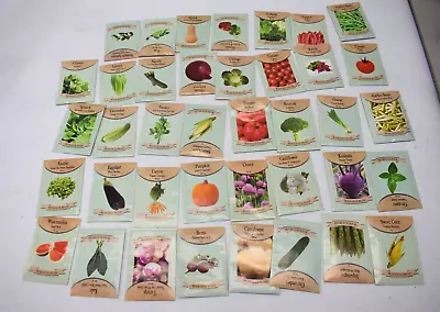 Lot Of 39 Black Duck Brand Assorted Vegetable Seeds Assorted Heirloom Farm • $19.99