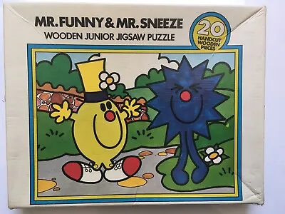 Mr. Men Jigsaw Puzzle - Mr. Funny & Mr. Sneeze • £5.66