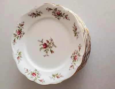 Johann Haviland Traditions Moss Rose 10  Dinner Plates-gold Trim • $12