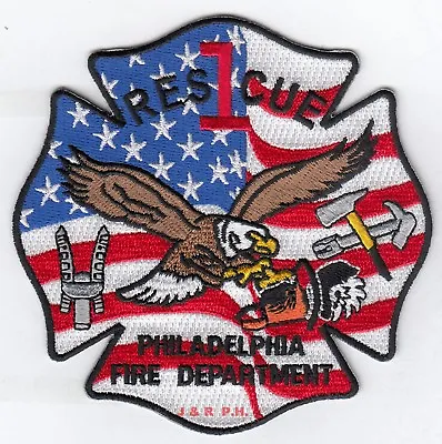 $4.25 • Buy Philadelphia  Rescue - 1, Pennsylvania Fire Patch