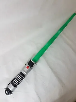 £6.99 • Buy  Star Wars Light Saber Flick Out Vintage Extendable Green 2002 Rare Cos Play