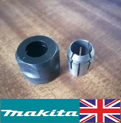 Makita 1/2  12.7mm Router Collet Cone & Nut • £19.99