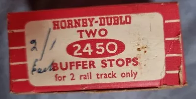 Hornby-Dublo 2450 Two Buffer Stops Boxed • £17.99