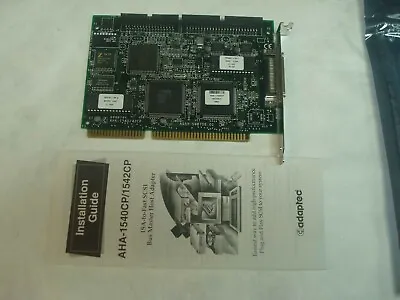 Adaptec Aha-1542cp Isa Scsi Controller Card New With Manual Bulk • $20