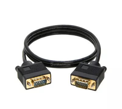 VGA/SVGA Cable 3FT Male To Male Monitor TV Video Wire 15 PIN Cord • $5.49