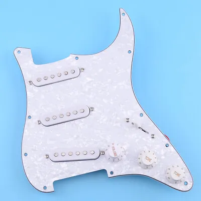 Prewired Loaded Pickguard Alnico V Pickups Fit For Fender Strat • $72.36