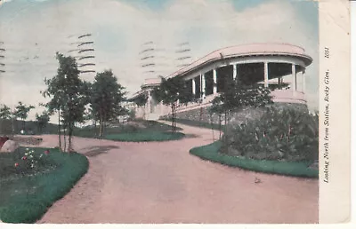 Moosic Pa Pennsylvania - Rocky Glen Park Dance Pavilion #1 -  Postcard - 1908 • $7.95