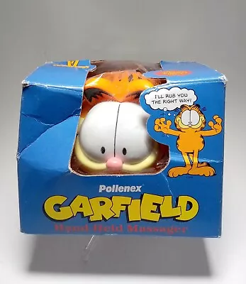 Vintage Garfield The Cat Handheld Massager Rival Company -Tested & Working W/box • $9.46