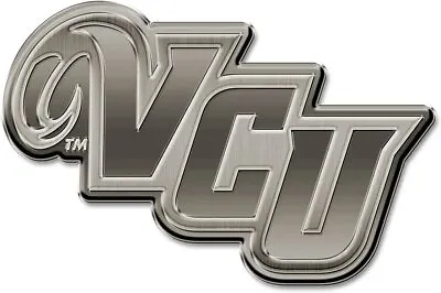 Virginia Commonwealth University Rams Solid Metal Auto Emblem Antique Nickel... • $14.79