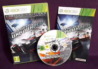 Xbox 360 Ridge Racer Unbounded Game Gc Tested Complete With Manual • £8.95