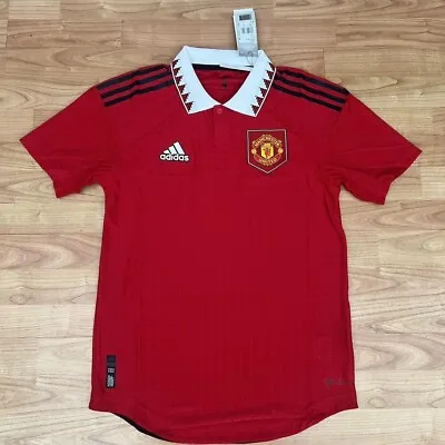 Brand New Mens Adidas Manchester United 22/23 Home Shirt Player Match Issue 4 S • £30