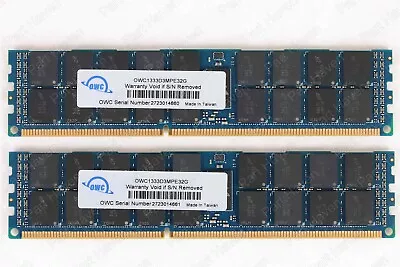 OWC Ram For Apple Mac Pro 61 Ram 64GB (2 X 32GB) PC3-10600 DDR3 ECC • $98.41