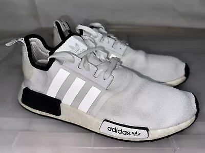 $50 • Buy Mens ADIDAS NMD R1 Cloud White Black Sneakers US 10 #28365