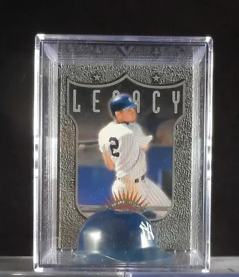 Derek Jeter New York Yankees Trading Card & Mini-Batting Helmet Display • $11.95