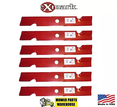 6 New Exmark Lawn Mower Blades 52  Cut 103-6402 103-6402-s Toro 109-6873-03  • $62.50