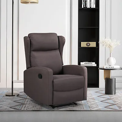 Recliner Chair Adjustable Reclining Chair Recliner Home Theater Lounge Seat • $256.99