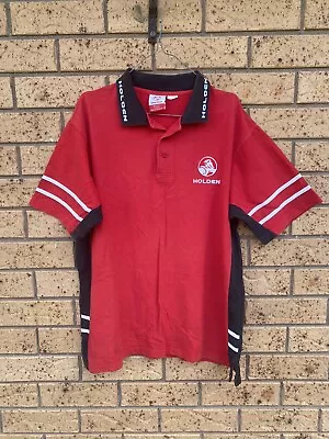 HOLDEN RACING TEAM VINTAGE Polo Mens (2003) OFFICIAL Embroidered - SIZE XL • $30