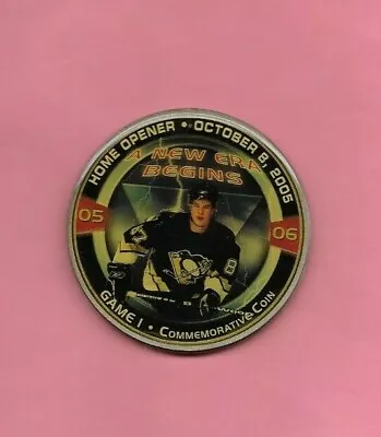 Sidney Crosby Pgh Penguins 2005 Home Opener Commemorative Coin Mellon Arena • $41.95