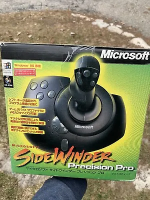 Microsoft Joystick Sidewinder Precision Pro Japanese Version W Box • $13.99
