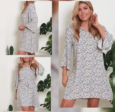 $30 • Buy DREAMCATCHER Floral Dress - Size 14