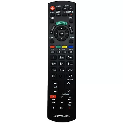 N2QAYB000239 Remote Sub N2QAYB000496 N2QAYB000352 For Panasonic TV TH-P58S20A • $15.94