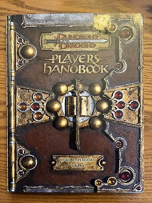 PLAYER'S HANDBOOK 2003 1st Print HC Dungeons & Dragons 3.5/D20 WOTC NM! • $70