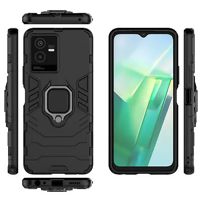 For OPPO A39 R9S R11 R17 RENO Z A11X Shockproof TPU Phone Cover Case Ring Stand • $8.79