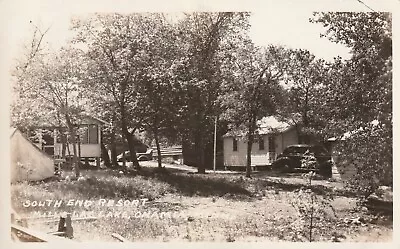 Vintage Rppc: South End Resort Mille Lacs Lake Onamia Minnesota • $19.95