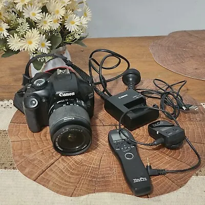 Canon EOS 1100D Camera + Accessories • $350