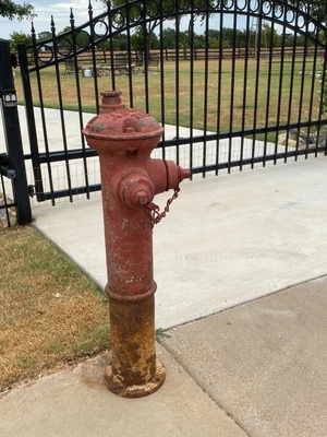 $1150 • Buy Antique Cast Iron 1895 COREY FIRE HYDRANT  Vintage 45  2 1/2  Department Valve